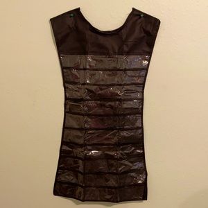 Dress shaped jewelry holder